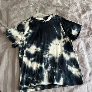 NWT PixieLane tie dye black white soft cotton t shirt size 3t